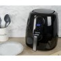 electriQ Digital Health Air Fryer XXL 5.2L 1800W with Digital Controls and Divider