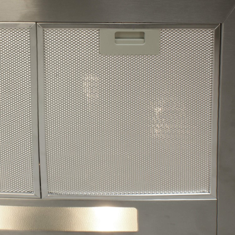 electriQ 60cm Traditional Chimney Cooker Hood in Stainless Steel