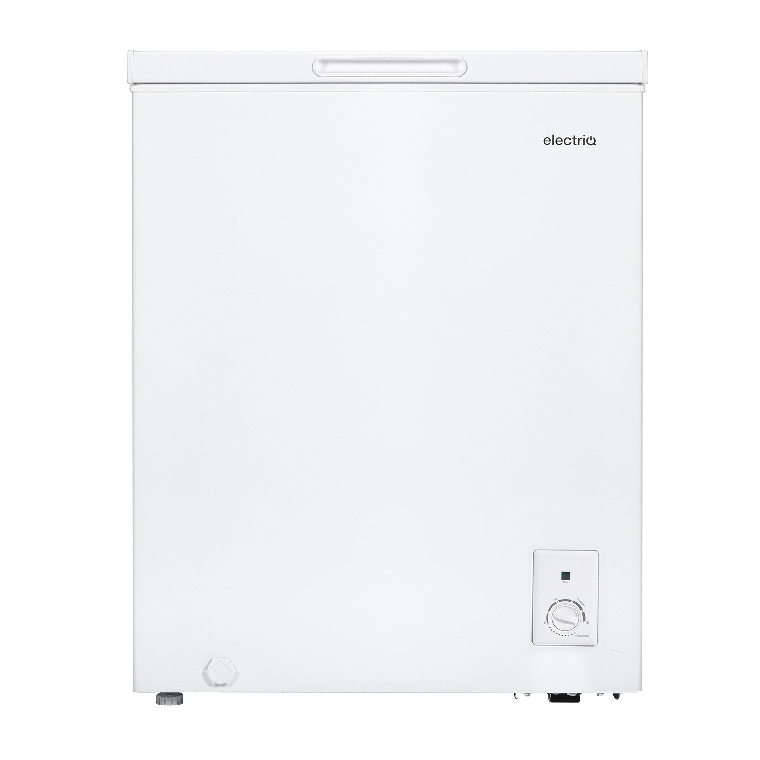 electriQ 141 Litre Chest Freezer - White