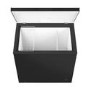 electriQ 199 Litre Chest Freezer - Black