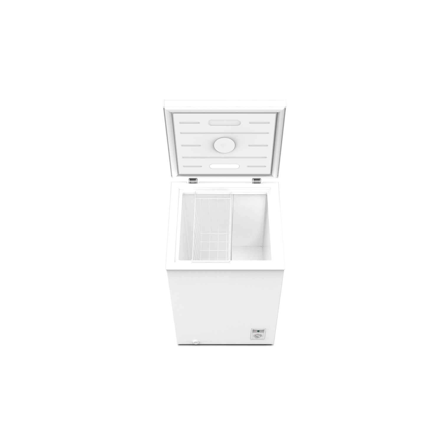 Refurbished electriQ 99 Litre Chest Freezer in White 78076853/1