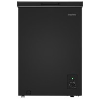Refurbished electriQ EIQCHEST99LEDBLK 99 Litre Chest Freezer Black