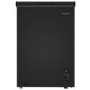 Refurbished electriQ EIQCHEST99LEDBLK 99 Litre Chest Freezer Black