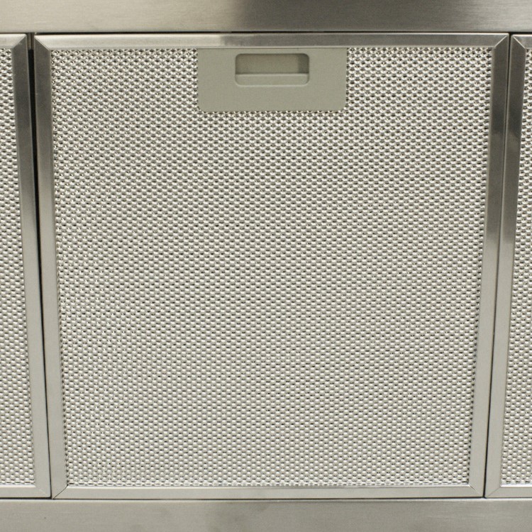 electriQ 90cm Slimline Electronic Cooker Hood Stainless Steel
