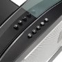 electriQ 60cm Curved Glass Cooker Hood - Black