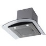 Refurbished electriQ EIQCURV60SCTOUCH 60cm Curved Glass Touch Control Chimney Cooker Hood Stainless Steel
