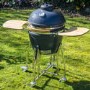 Refurbished Boss Grill The Egg - 18 Inch Ceramic Kamado Style Charcoal Egg BBQ Grill