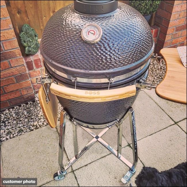 Authentic Charcoal Pit Boss Ceramic Bbq Grill Boss Grill The Egg 18