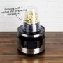 GRADE A1 - ElectriQ Touch Control Multifunctional Food Processor in Stainless Steel and Black - EIQFPPREM