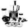 GRADE A1 - electriQ 10-in-1 1100W Multifunctional Food Processor in Stainless Steel and Black