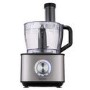 electriQ 10-in-1 1100W Multifunctional Food Processor with Blender in Stainless Steel and Black