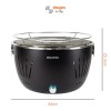 Refurbished Portable Smokeless Charcoal BBQ XL - Lotus Style with Fan