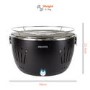 electriQ Portable Smokeless BBQ XL - Lotus Style with Fan