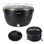 electriQ Portable Smokeless BBQ - Lotus Style with Fan