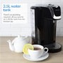 electriQ 2.5L Instant Hot Water Dispenser - Black