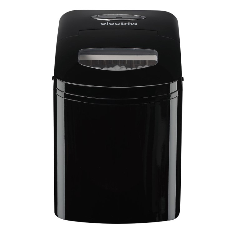 electriQ Countertop Ice Maker in Black