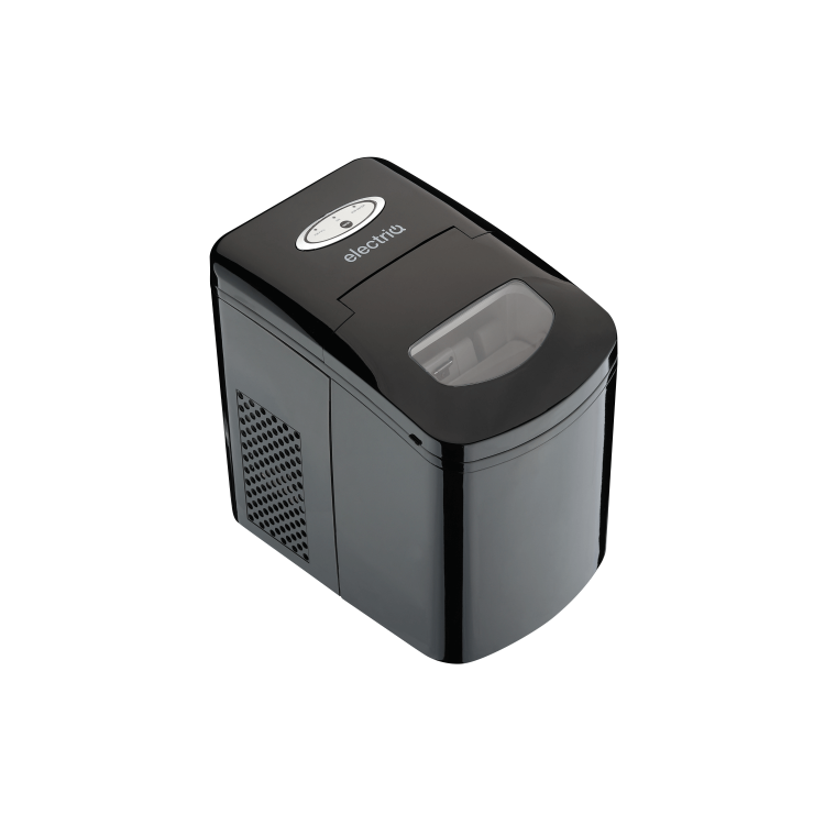 electriQ Countertop Ice Maker in Black