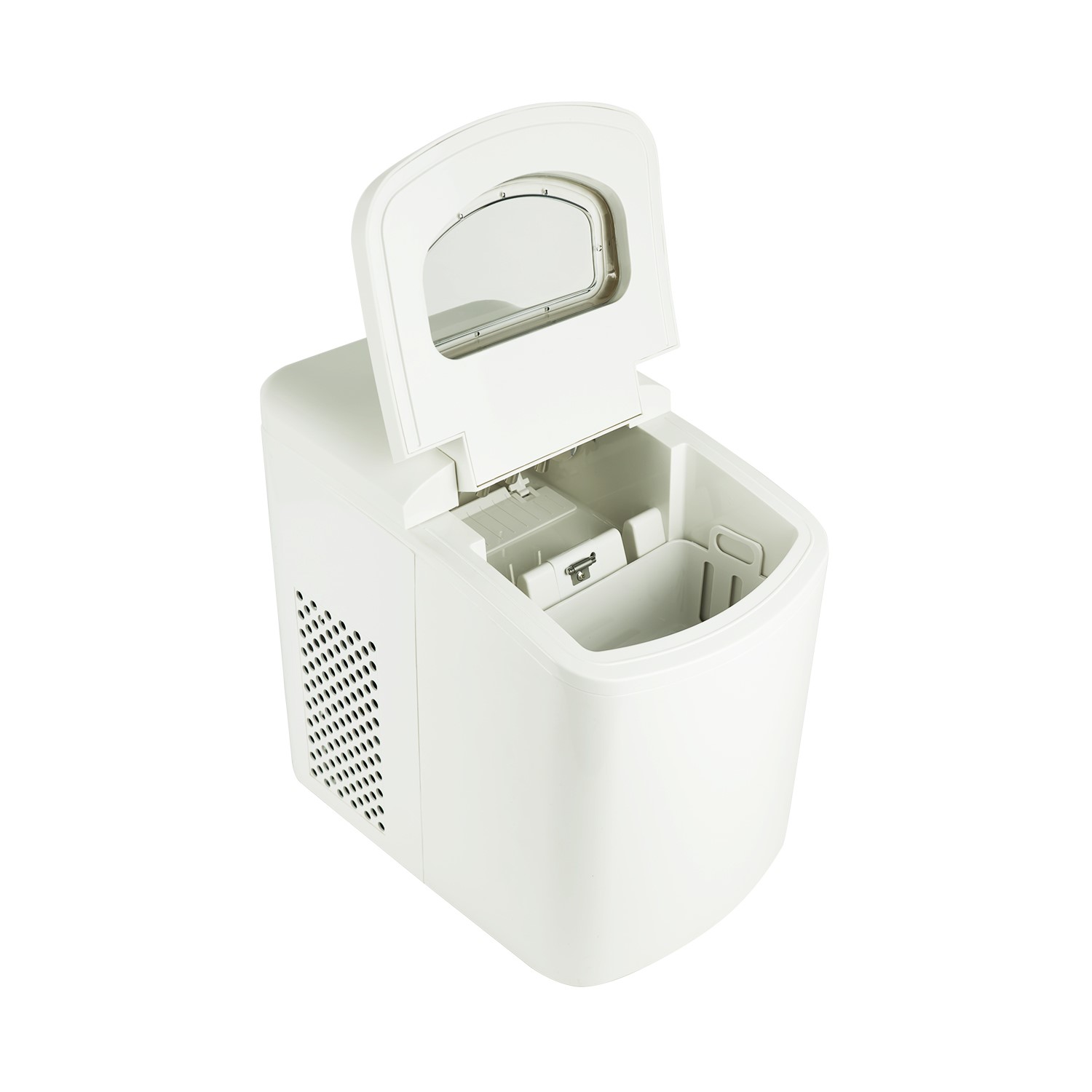 Refurbished electriQ EIQICEMWH Counter Top Ice Maker White A1/EIQICEMWH