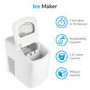 GRADE A1 - electriQ Counter Top Ice Maker in White