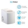 electriQ Countertop Ice Maker in White