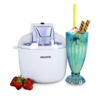 GRADE A1 - electriQ Ice Cream and Sorbet and Frozen Yoghurt Machine 1.8 litre