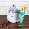 electriQ Ice Cream Maker Sorbet and Frozen Yoghurt Machine 1.8 Litre