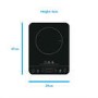 electriQ Single Zone Portable Induction Hob