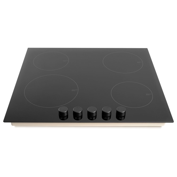 electriQ 60cm Induction Hob with Knob Controls - Plug and Play