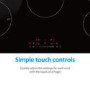 electriQ 90cm 5 Zone Induction Hob