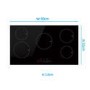 electriQ 90cm 5 Zone Induction Hob