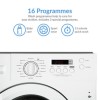 GRADE A2 - electriQ 7kg 1400rpm Integrated Washing Machine - White