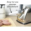 Refurbished electriQ Electric Meat Grinder 1800W with 3 Attachments Stainless Steel