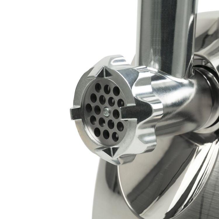 electriQ Electric Meat Grinder Beef Mincer and Sausage Maker Machine - Stainless Steel