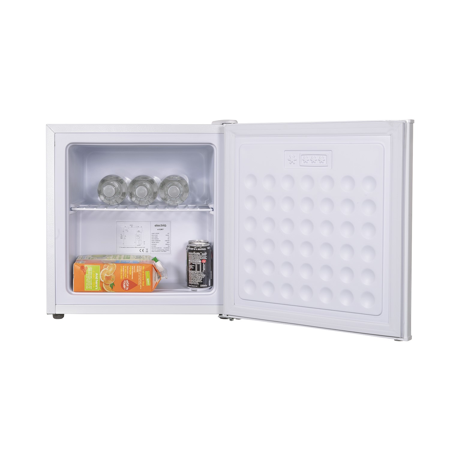 GRADE A3 - electriQ 32 Litre Freestanding Table Top Freezer - White ...