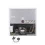 electriQ 32 Litre Freestanding Table Top Freezer  - White