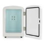 electriQ 4L Hot and Cold Portable Mini Fridge with 12V Car Adapter - White 