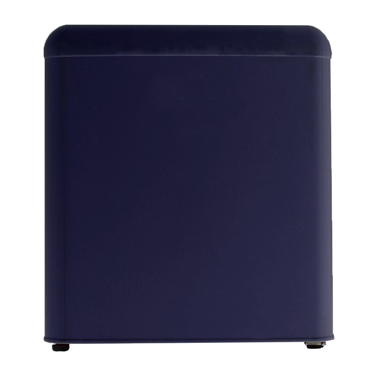 electriQ Mini Retro Table Top Fridge in Black
