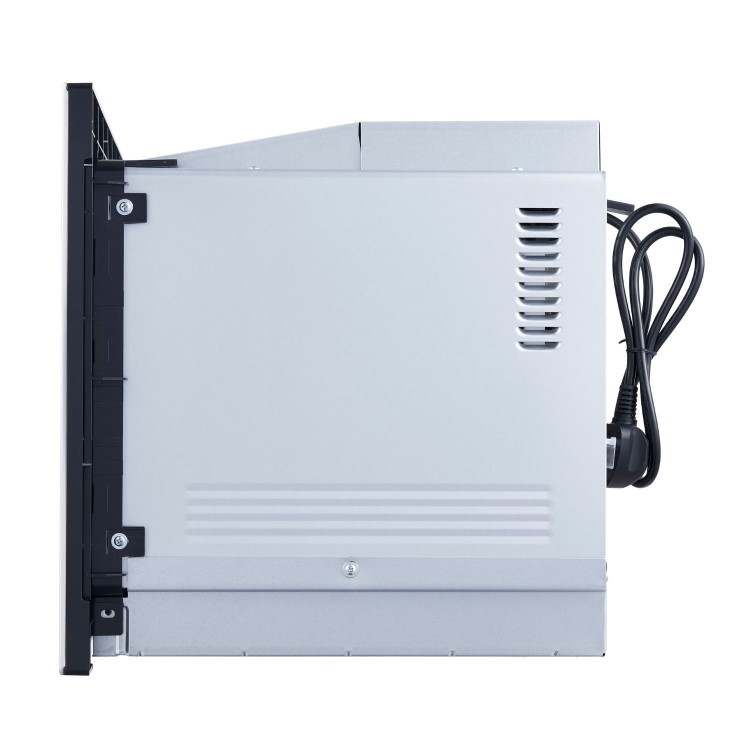 electriQ 25L 900W Built-In Microwave Oven with Mirror Door - Stainless Steel