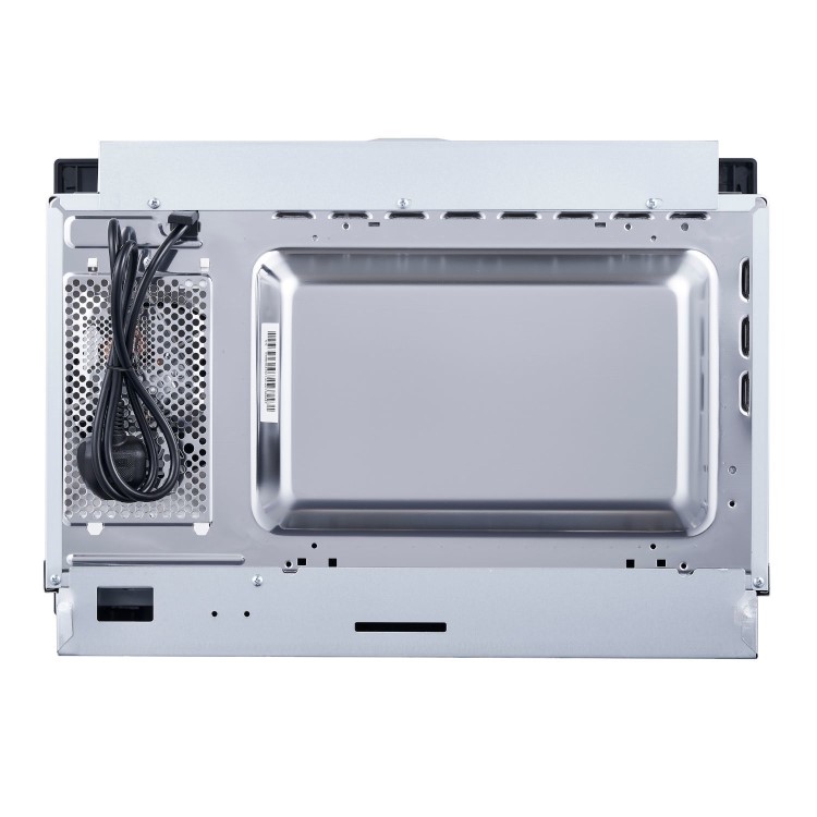 electriQ 25L 900W Built-In Microwave Oven with Mirror Door - Stainless Steel