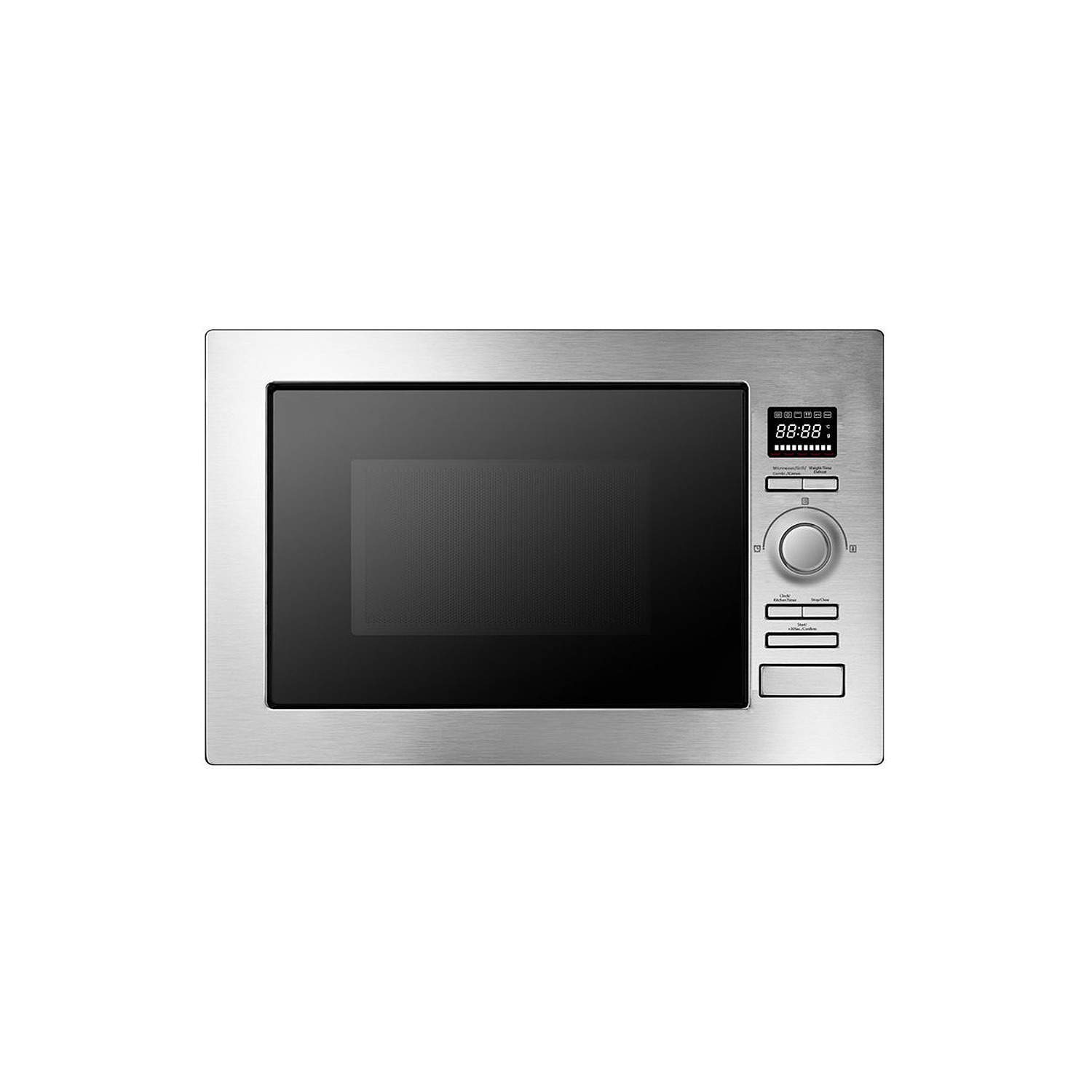 GRADE A1 ElectriQ 25L Frameless Builtin digital combi Microwave in