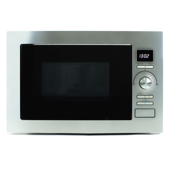 electriQ 25L Frameless Built-in digital Combination Microwave in Stainless Steel