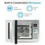 electriQ Built-In Combination Microwave - Stainless Steel