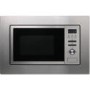 GRADE A2 - electriQ 20L built-in digital Microwave with Grill in Stainless Steel