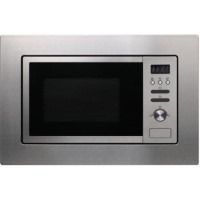 GRADE A1 - ElectrIQ 20L built-in digital Microwave with Grill in Stainless Steel