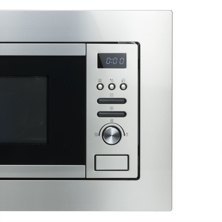 Refurbished electriQ EIQMOGBI20 Built In 20L with Grill 800W Microwave Stainless Steel