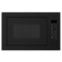 Refurbished 25L Built-in Microwave with Grill - Black