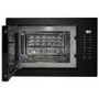 electriQ 25L Built-In Microwave with Grill - Black