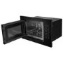 electriQ 25L Built-In Microwave with Grill - Black