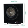 electriQ 2.5kg Mini Compact Vented Tumble Dryer - Black