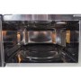 GRADE A2 - electriQ 40L 1000W Freestanding Digital Combination Microwave in Stainless Steel